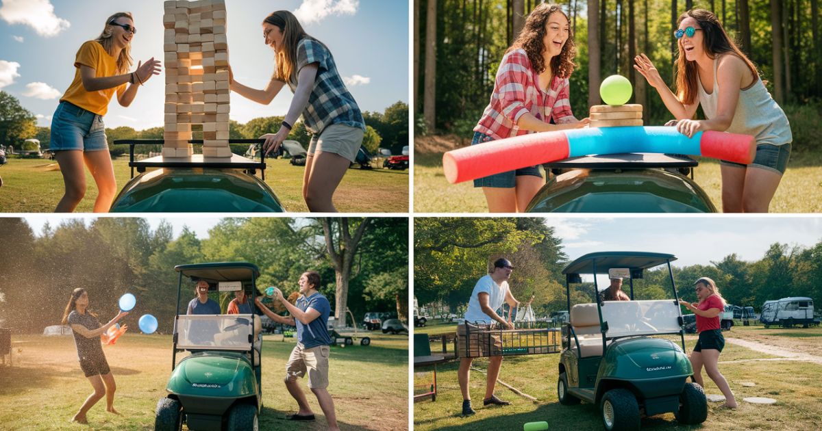 4 Fun Campground Golf Cart Games